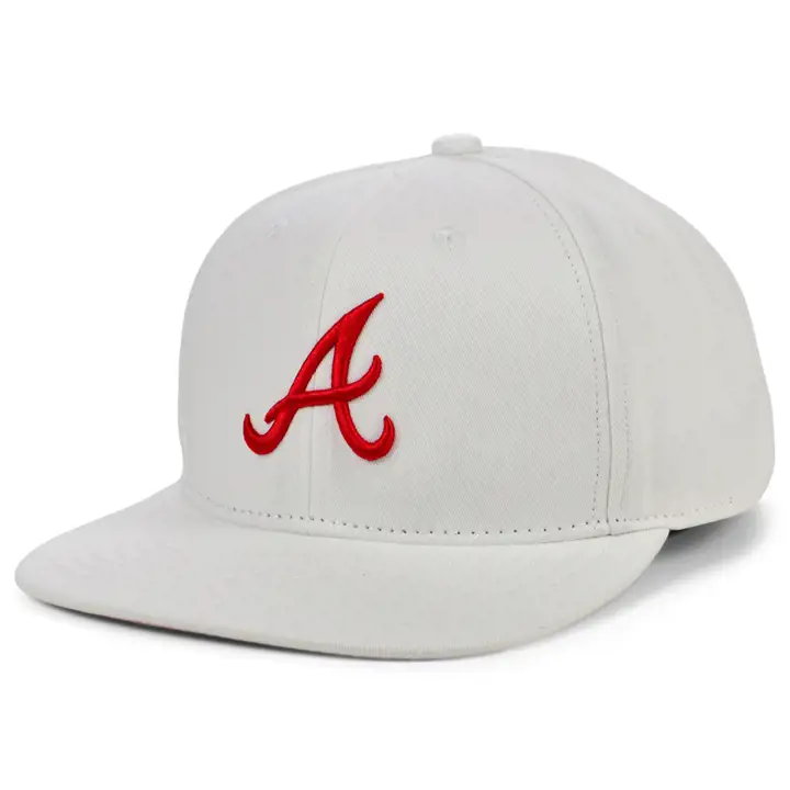 Casquette Atlanta Braves MLB PS WS coloris ivoire et rose