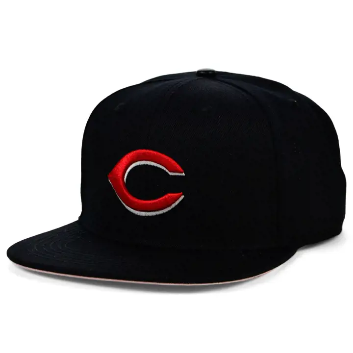 Cincinnati Reds MLB PS WS Casquette snapback couleur Noir/Rose