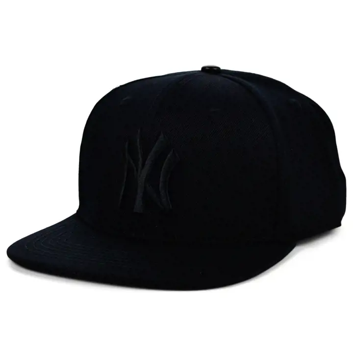 New York Yankees MLB Casquette ajustable couleurs BLK/BLK
