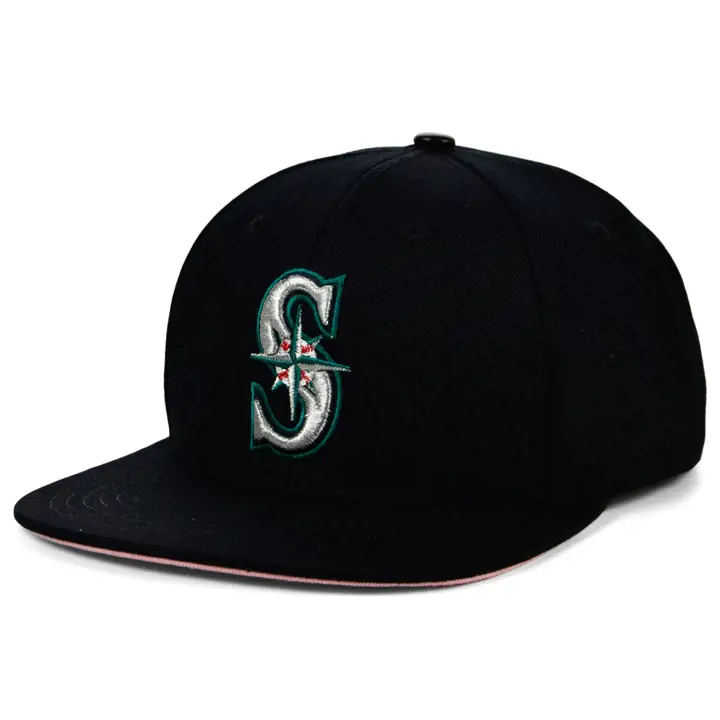 Casquette Seattle Mariners MLB PS WS couleurs Noir/Rose