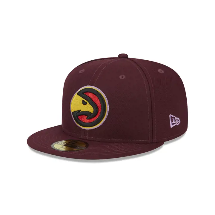 Atlanta Hawks NBA Bordeaux/Violet 59FIFTY BORDEAU/VIOLET