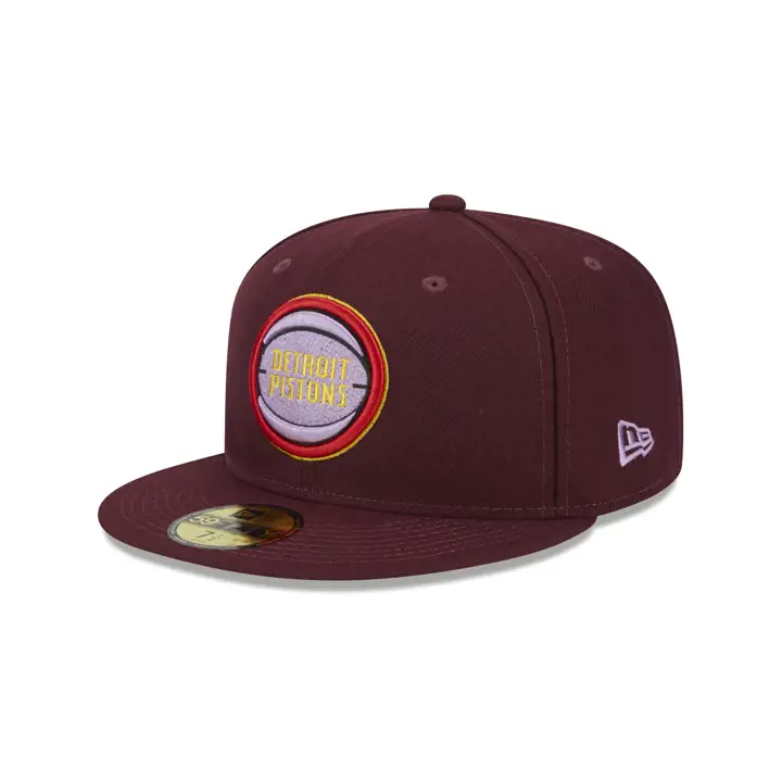 Detroit Pistons NBA Bordeaux/Violet 59FIFTY BORDEAUX/VIOLET