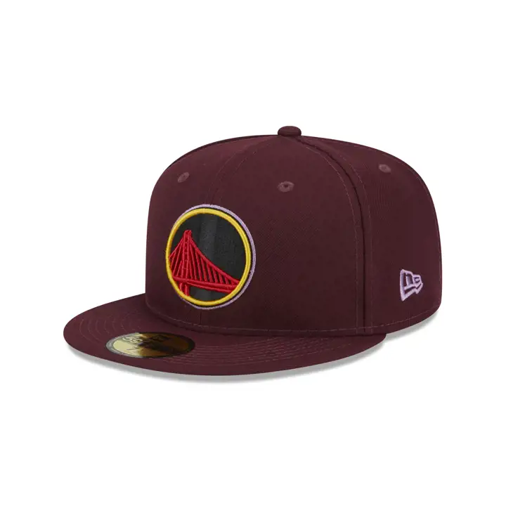 Golden State Warriors NBA Rouge Bourgogne/Violet 59FIFTY ROUGE BOURGOGNE/V