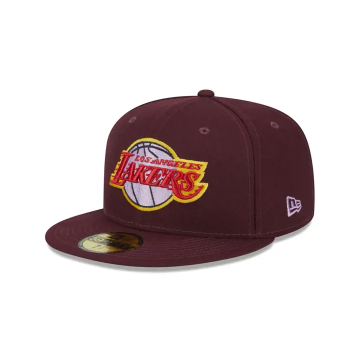 Los Angeles Lakers NBA Bourgogne/Violet 59FIFTY BOURGOGNE/VIOLET