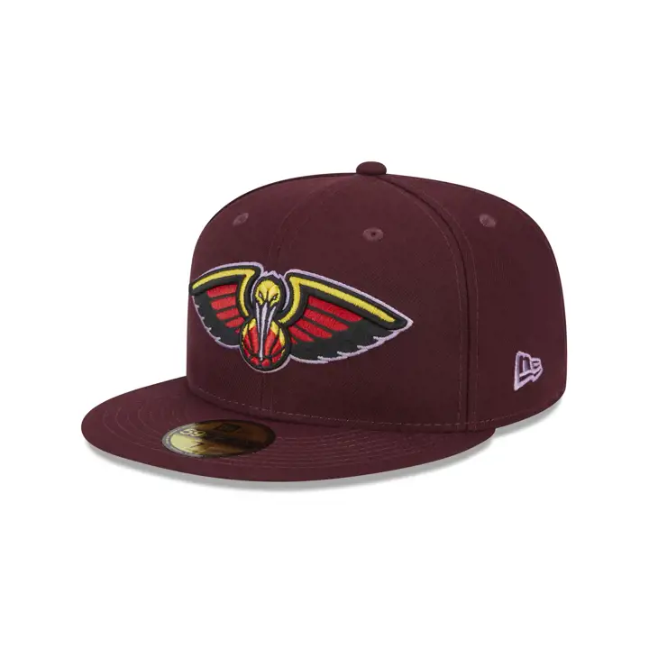 New Orleans Pelicans NBA Bordeaux/Violet 59FIFTY BORDEAUX/VIO