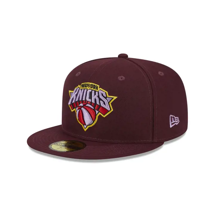 New York Knicks NBA Bourgogne/Violet 59FIFTY BOURGOGNE/