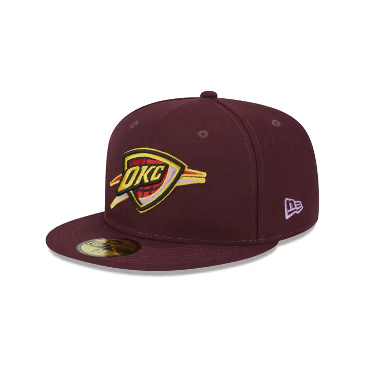 Oklahoma City Thunder NBA Bordeaux/Violet 59FIFTY BORDEAUX/V