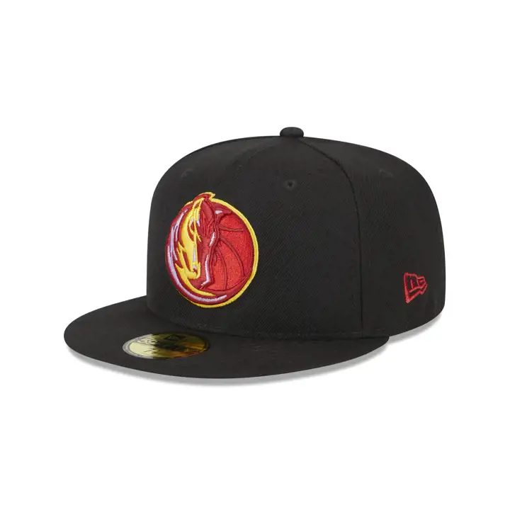 Dallas Mavericks NBA Noir/Bourgogne 59FIFTY NOI/BOURGOGNE