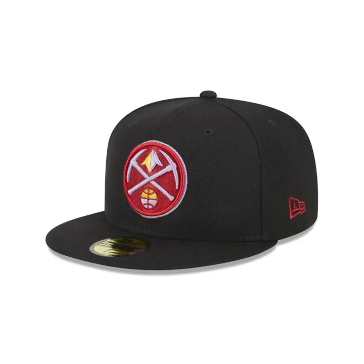 Denver Nuggets NBA Noir/Bourgogne 59FIFTY NOI/Bourgogne