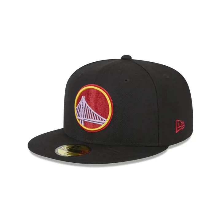 Golden State Warriors NBA Noir/Bourgogne 59FIFTY NOI/BOU