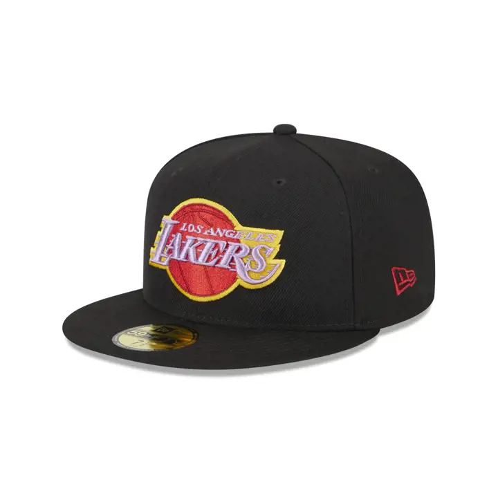 Los Angeles Lakers NBA Noir/Bordeaux 59FIFTY NOIR/BORDEAUX