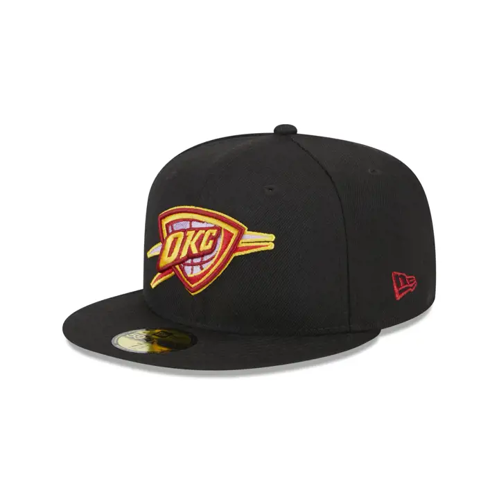 Oklahoma City Thunder NBA Noir/Bourgogne 59FIFTY NOI/BOUG