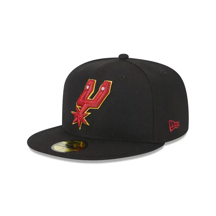 San Antonio Spurs NBA Noir/Bourgogne 59FIFTY NOI/BOURGOGNE