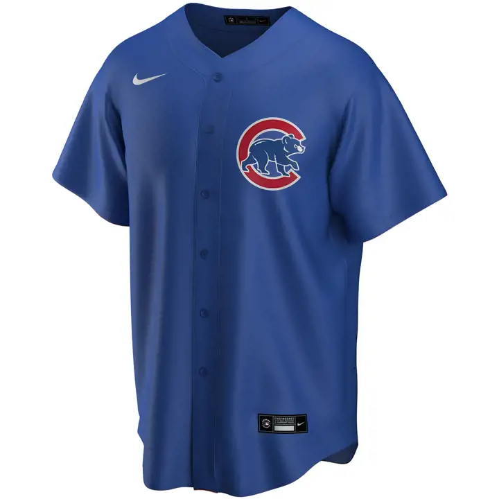 Maillot réplique vierge officiel MLB des Chicago Cubs, taille 3XL