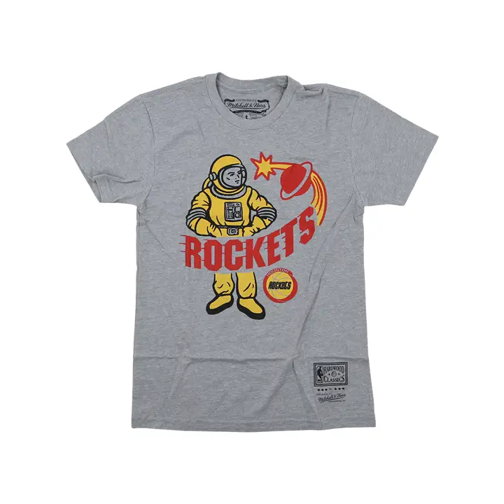 T-shirt Houston Rockets NBA Astronaught GRIS