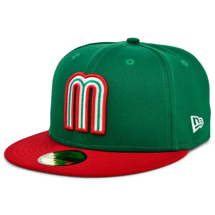 Casquette 59Fifty Mexique vert/rouge