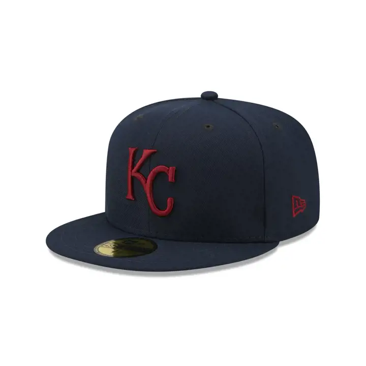 KANSAS CITY ROYALS MLB COLOR UV 59FIFTY BOGUE CANNEBERGE marine/c