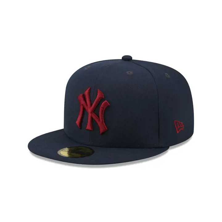 NEW YORK YANKEES MLB COLOR UV 59FIFTY CRANBERRY BOG marine/crèm