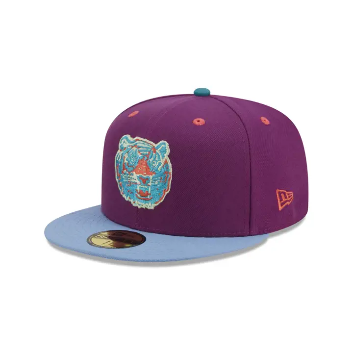 TIGERS MLB Main Stage 59FIFTY 50TH ANN raisin/blciel/rouge