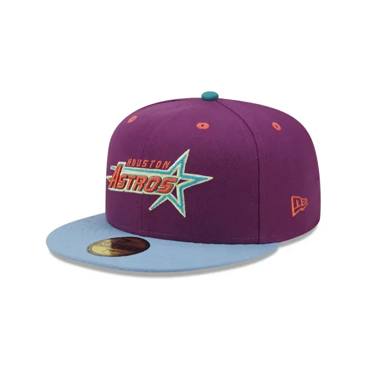 ASTROS MLB Scène Principale 59FIFTY 35e ANN raisin/blciel/rouge