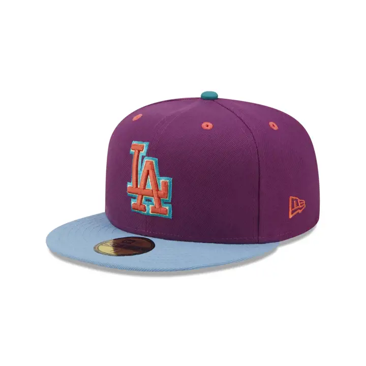 DODGERS MLB Main Stage 59FIFTY 40TH ANN raisin/bleu ciel/rouge
