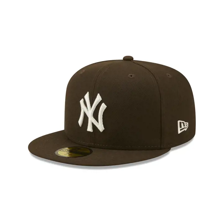NEW YORK YANKEES MLB COULEUR UV 59FIFTY IRISH COFFEE wlnt/silv