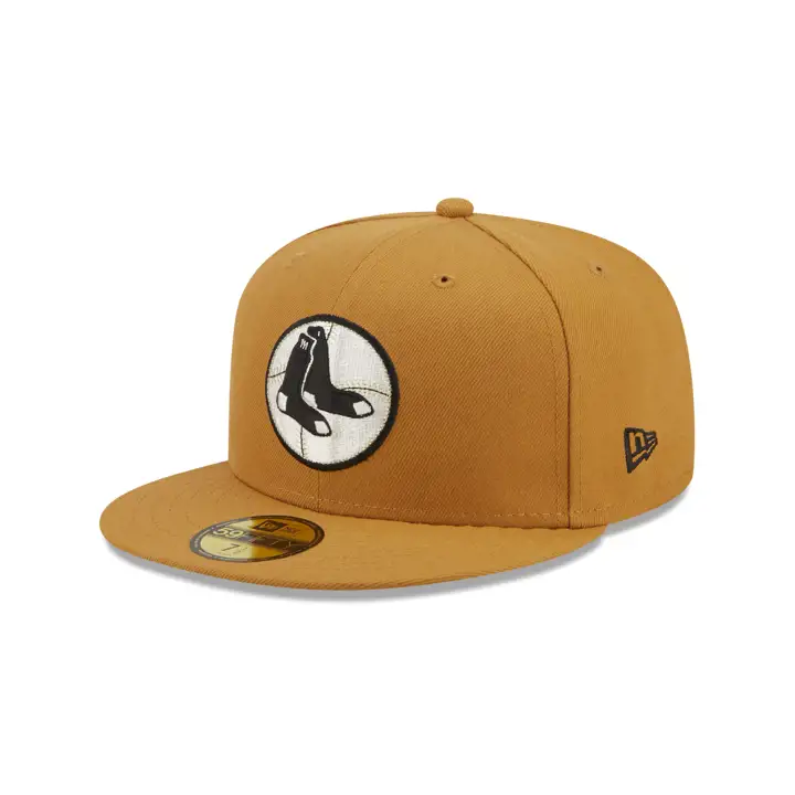 CASQUETTE 59FIFTY MLB UV COULEUR PANAMA TAN BOSTON RED SOX TAN/SILV ASG