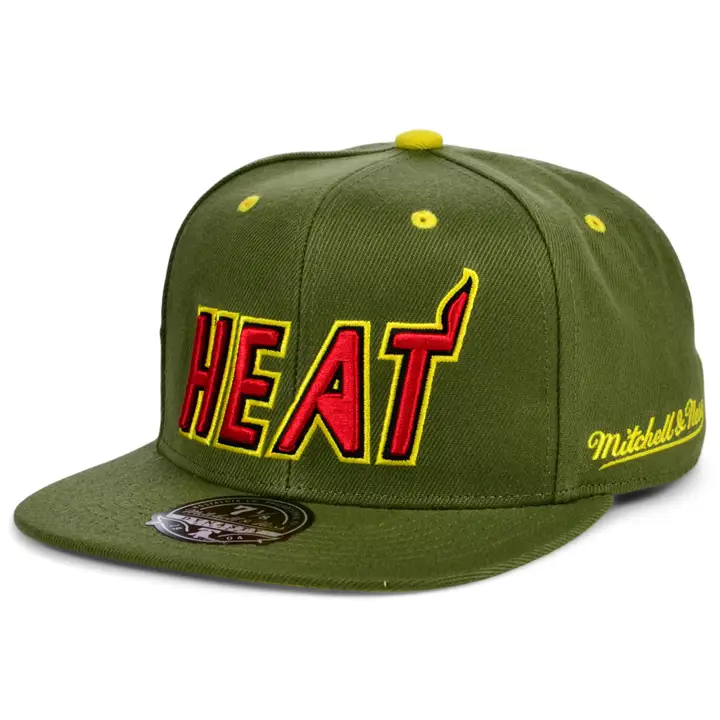 MIAMI HEAT HWC DUSTY OLIVE FITTED olv