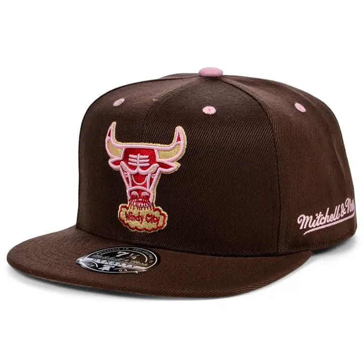 CASQUETTE AJUSTÉE CHICAGO BULLS HWC BROWN SUGAR BACON marron