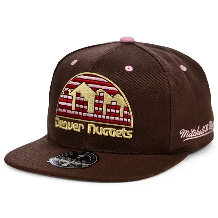 CASQUETTE AJUSTÉE DENVER NUGGETS HWC BRN SUCRE ROUX BACON