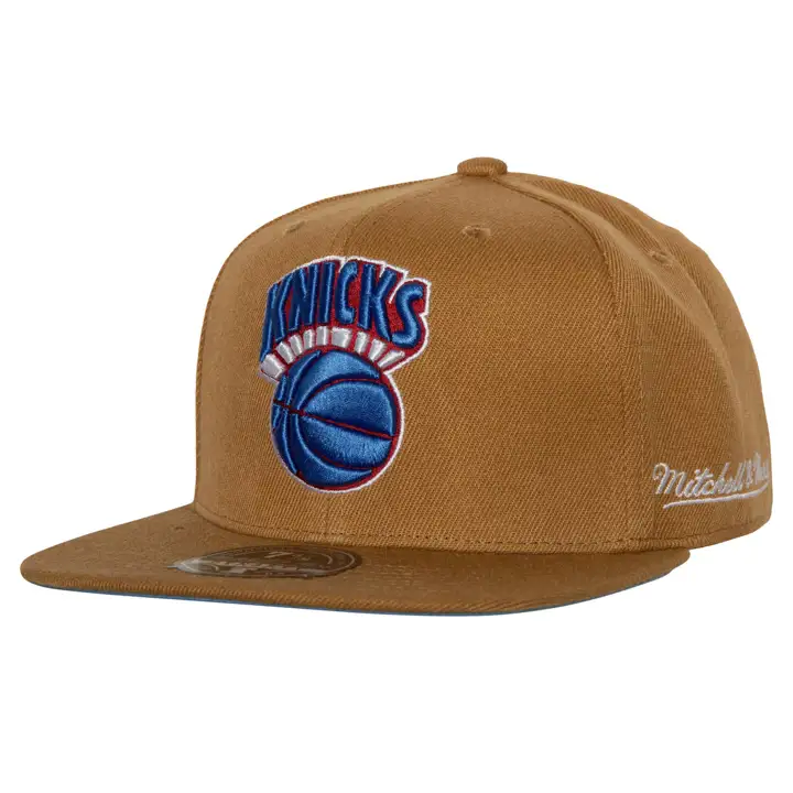 NEW YORK KNICKS HWC SAND AND SKY FITTED whe