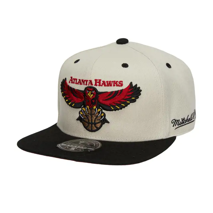 ATLANTA HAWKS HWC OFF WHITE CAN'T JUMP AJUSTÉE VOILE/noir
