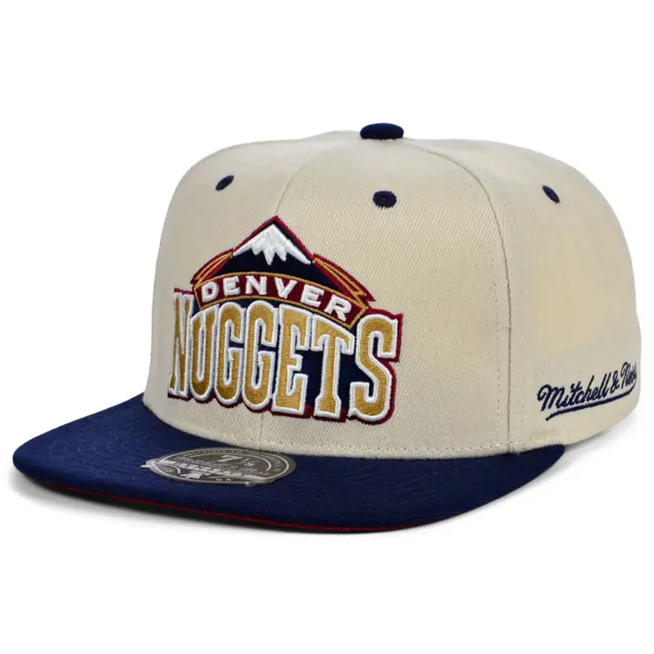 DENVER NUGGETS HWC OFF WHITE CAN'T JUMP FITTED VOILE/MARINE