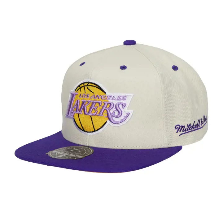 LOS ANGELES LAKERS HWC OFF WHITE CAN'T JUMP AJUSTÉE VOILE/pur