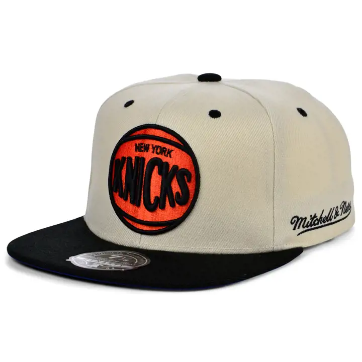 NEW YORK KNICKS HWC OFF WHITE CAN'T JUMP AJUSTÉE VOILE/noir