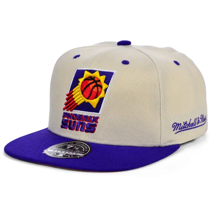 PHOENIX SUNS HWC BLANC CASSÉ CAN'T JUMP COUPE AJUSTÉE VOILE/pur