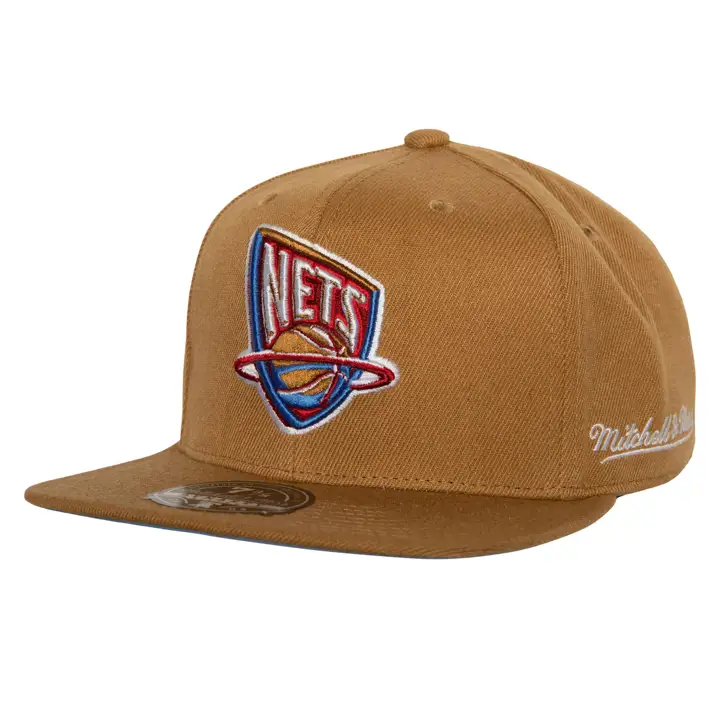 NEW JERSEY NETS HWC SAND AND SKY FITTED whe