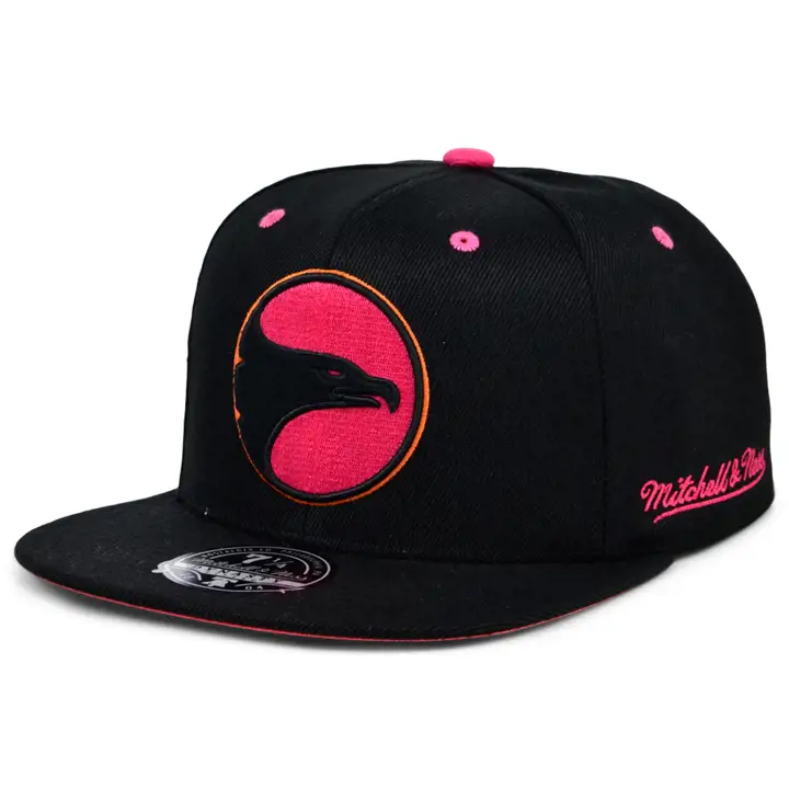 CASQUETTE AJUSTÉE NOIRE ATLANTA HAWKS HWC FLORIDA SUNSET