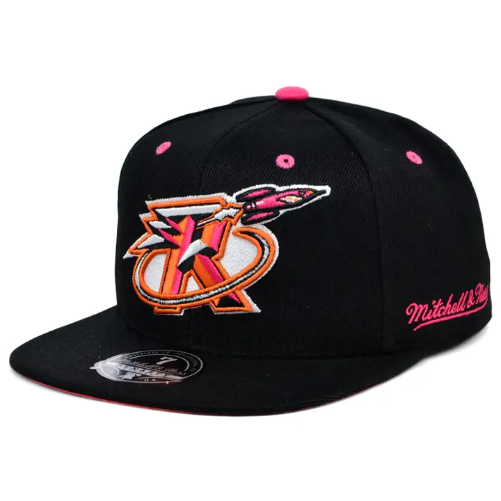 Casquette ajustée HOUSTON ROCKETS HWC FLORIDA SUNSET noire