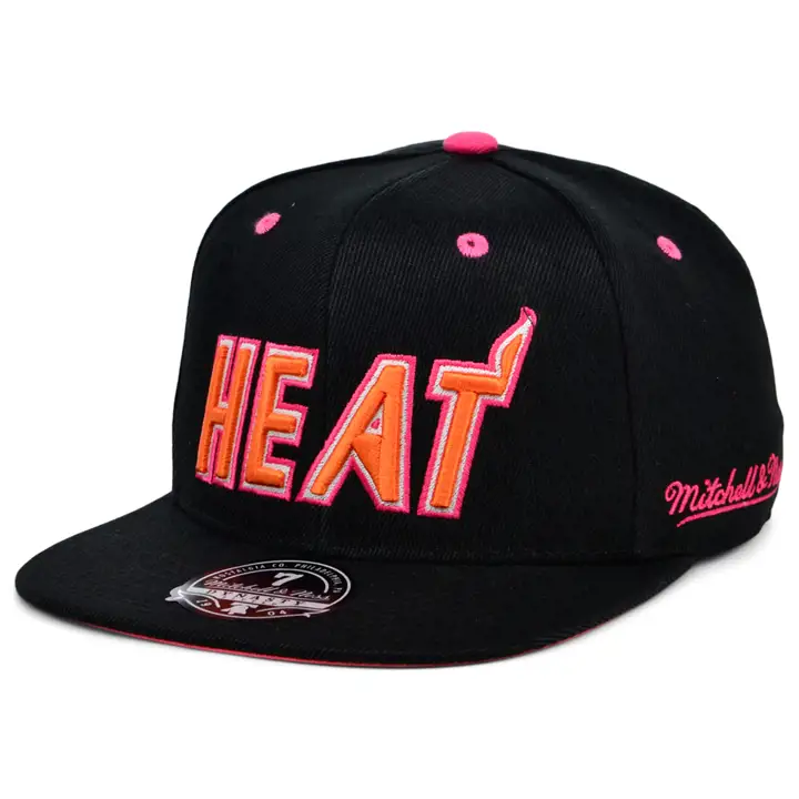 MIAMI HEAT HWC FLORIDA SUNSET FITTED noir