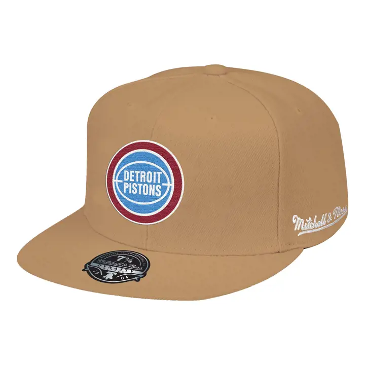 CASQUETTE AJUSTÉE DETROIT PISTONS HWC SAND AND SKY