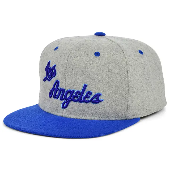 Casquette snapback NBA Los Angeles Lakers Melton gris/bleu/bleu