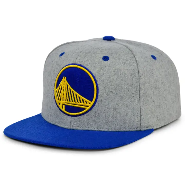 Golden State Warriors NBA Melton Snapback gris/Bleu/Bleu