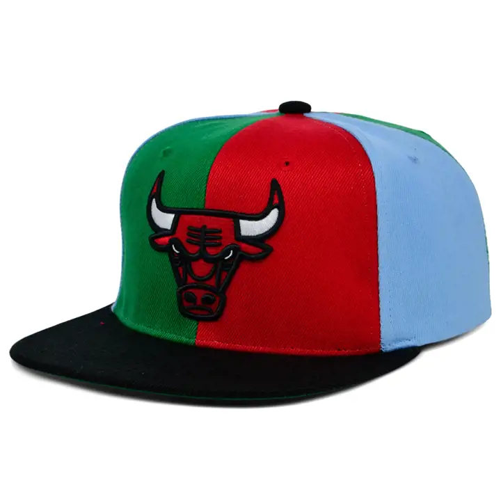 Casquette Snapback Chicago Bulls NBA Team Era Rouge/noir/vert