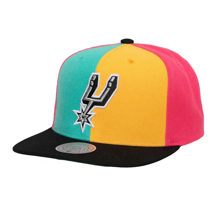 Casquette snapback San Antonio Spurs NBA Era Pinwheel sarcelle/noir/gris