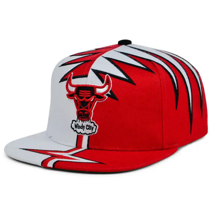 Chicago Bulls NBA Shockwave Casquette réglable rouge/blanc/vert