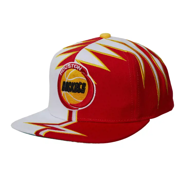 Casquette snapback Houston Rockets NBA Shockwave rouge/blanc/vert