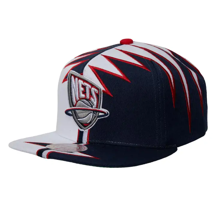 Casquette NBA New Jersey Nets Shockwave Snapback bleu marine/blanc/vert