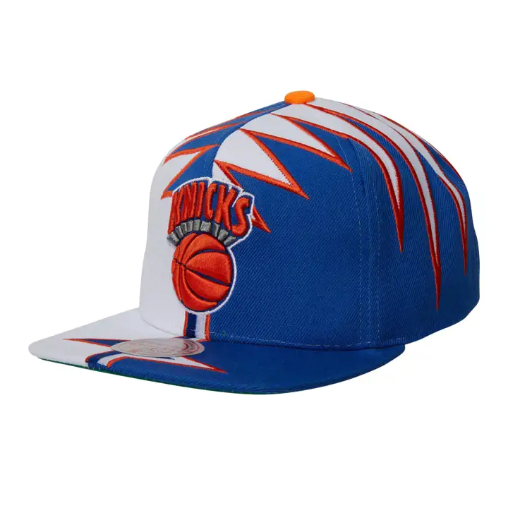 Casquette snapback New York Knicks NBA Shockwave bleu/blanc/vert