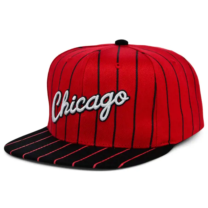 Chicago Bulls NBA Équipe ADN Casquette Snapback Bicolore Rouge/noir/noir